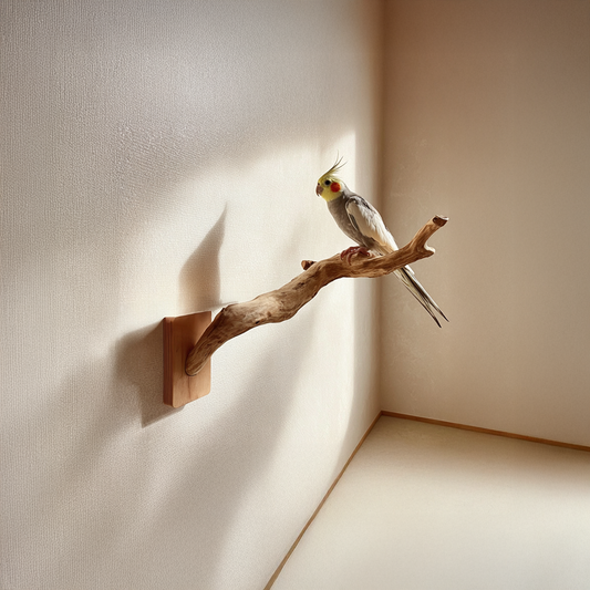 Organic Modern Sculptural Bird Perch For Home SINLSAFL094